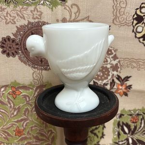 Westmoreland Milk Glass Chick Oversized Egg Cup